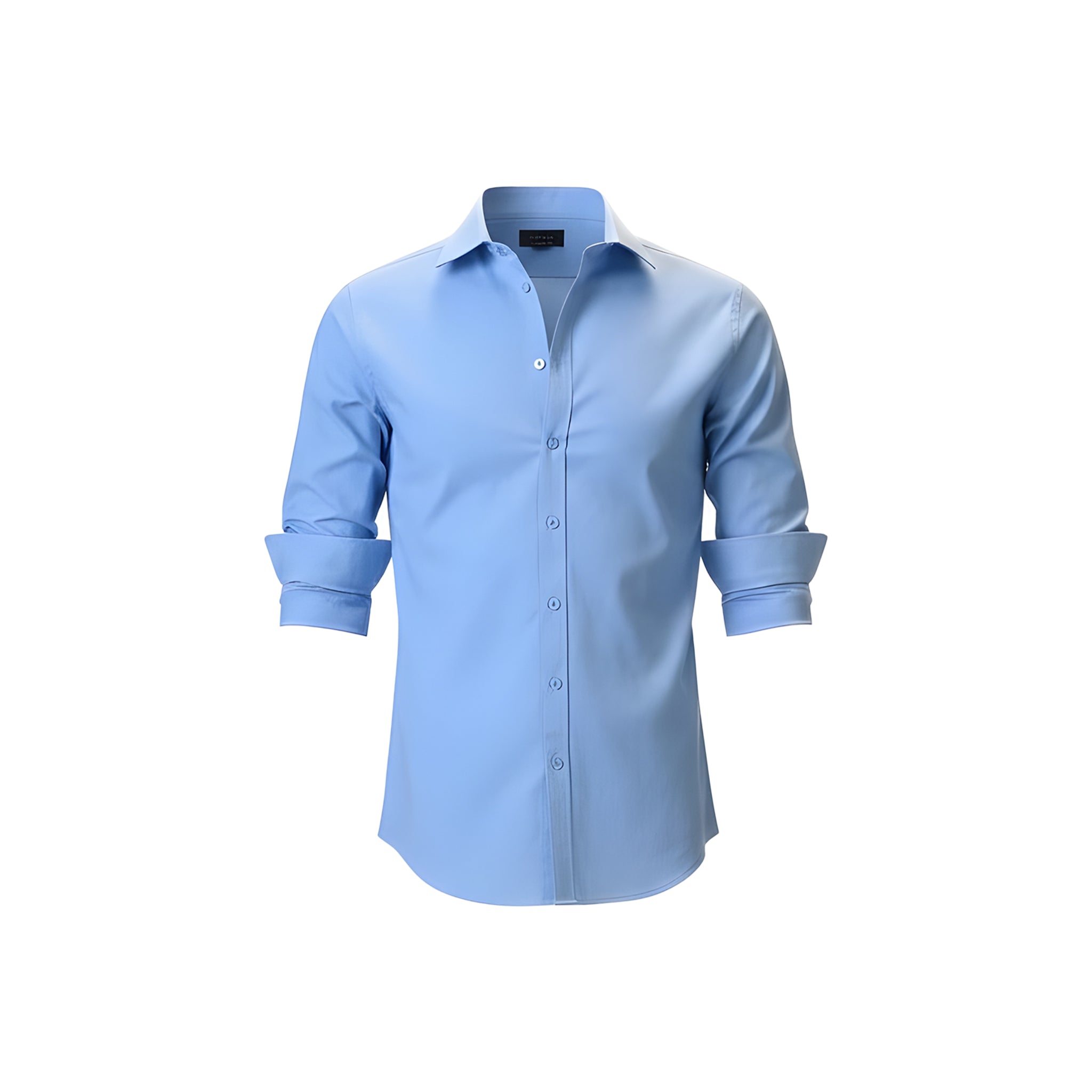 Azure Press Dodger Blue Dress Shirt