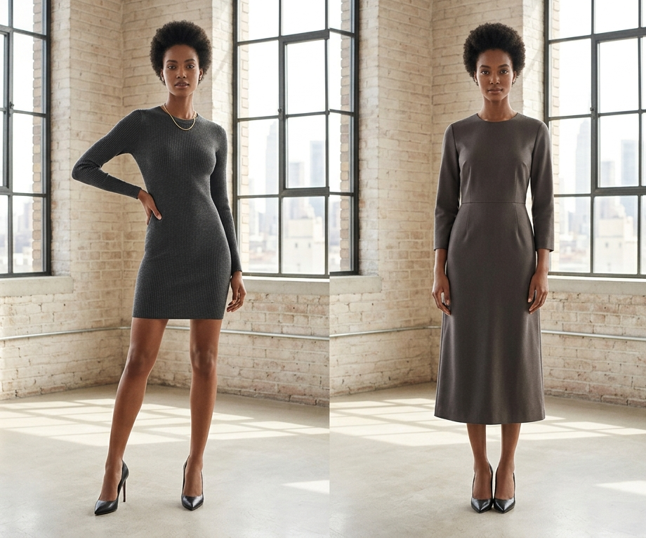 How Dress Length Affects Your Overall Look: Silhouette, Proportion & Style Guide