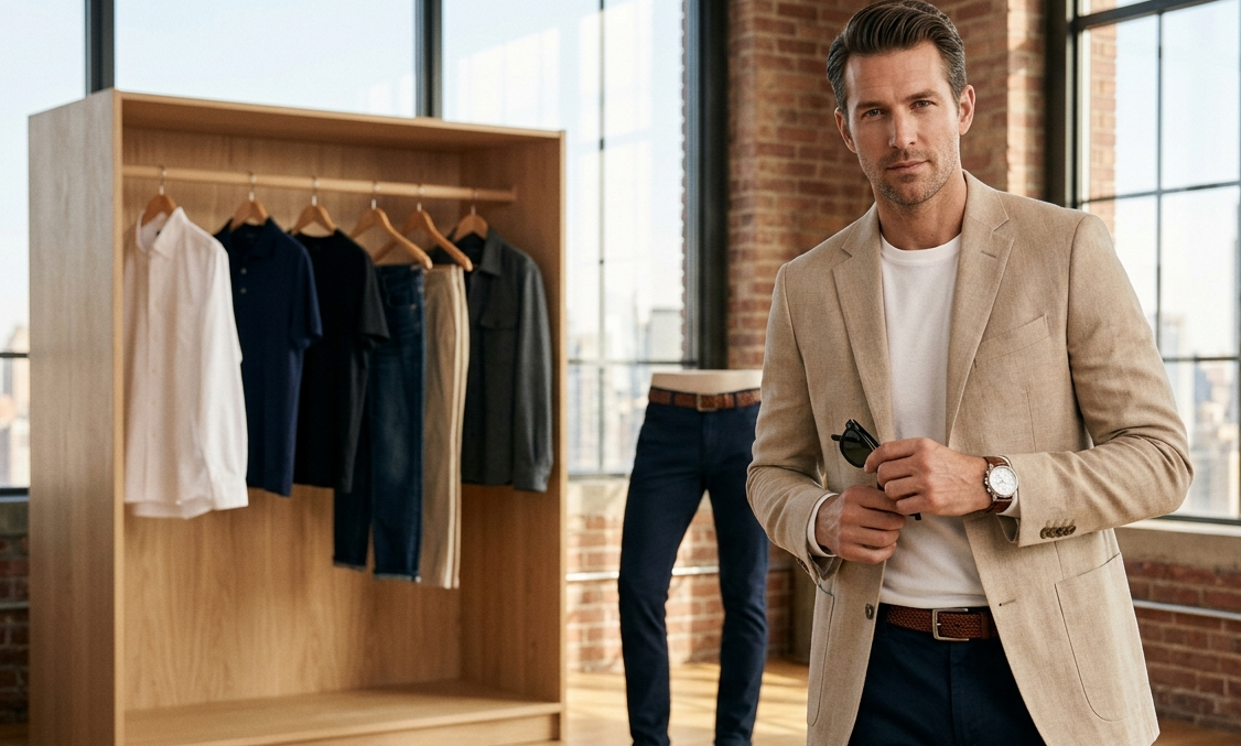 How to Build a Minimal Yet Stylish Men’s Wardrobe