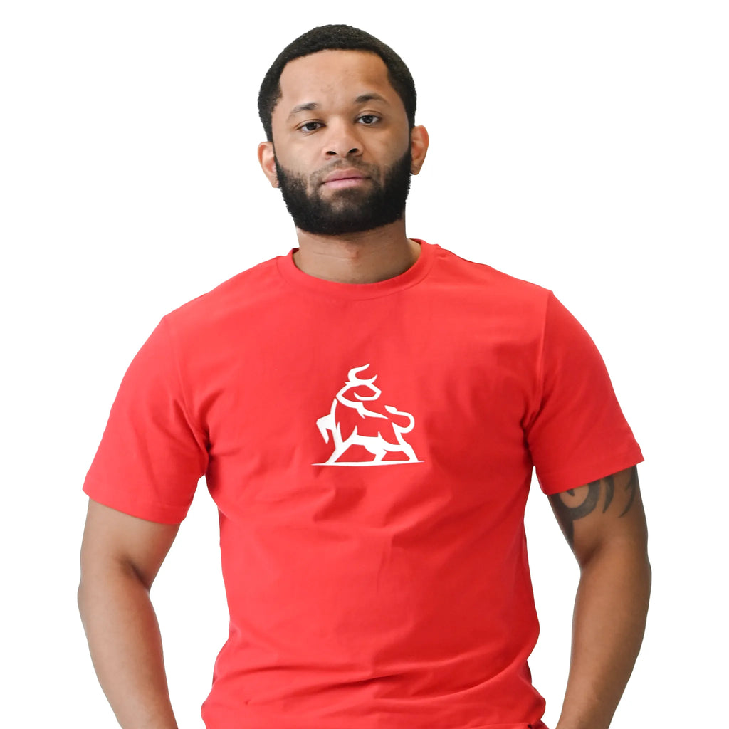 Blaze Bull Red T-Shirt