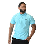 Cloud Drift Sky Blue Polo Shirt