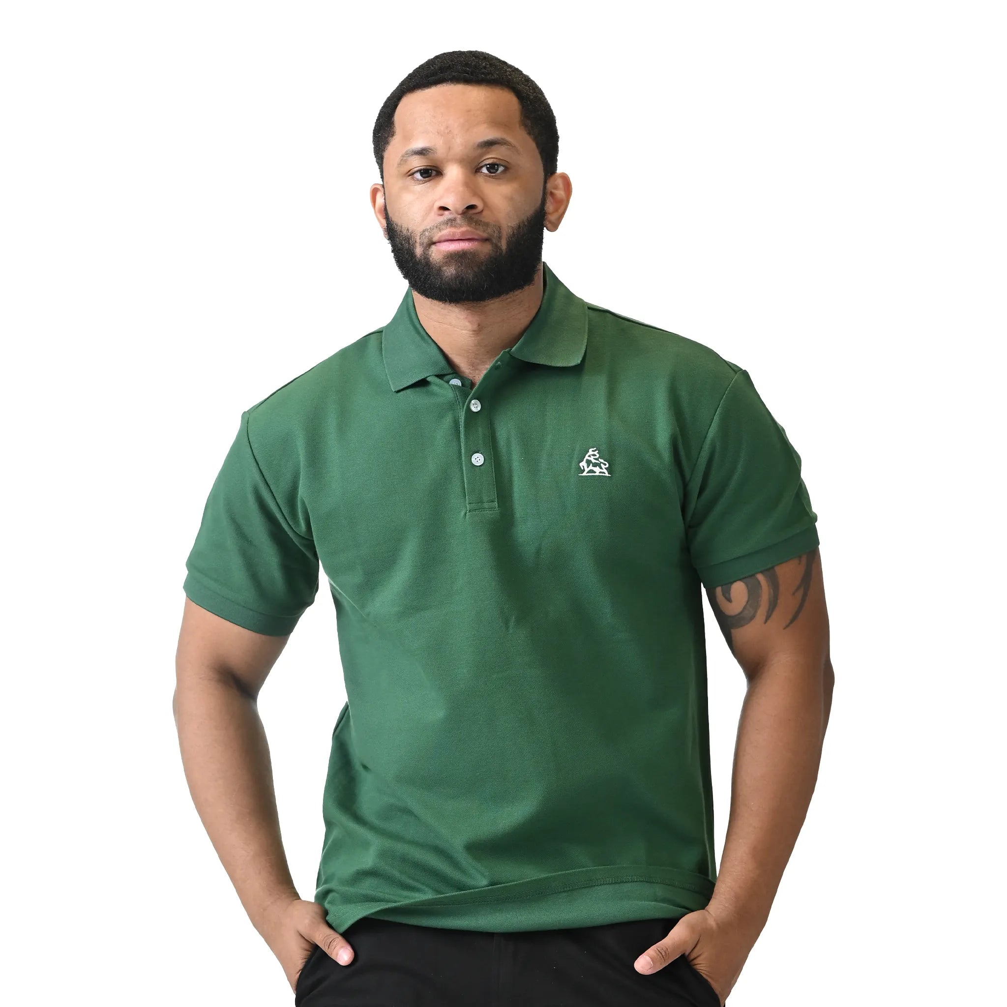 Forest Deep Green Polo Shirt