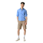 Azure Press Dodger Blue Dress Shirt