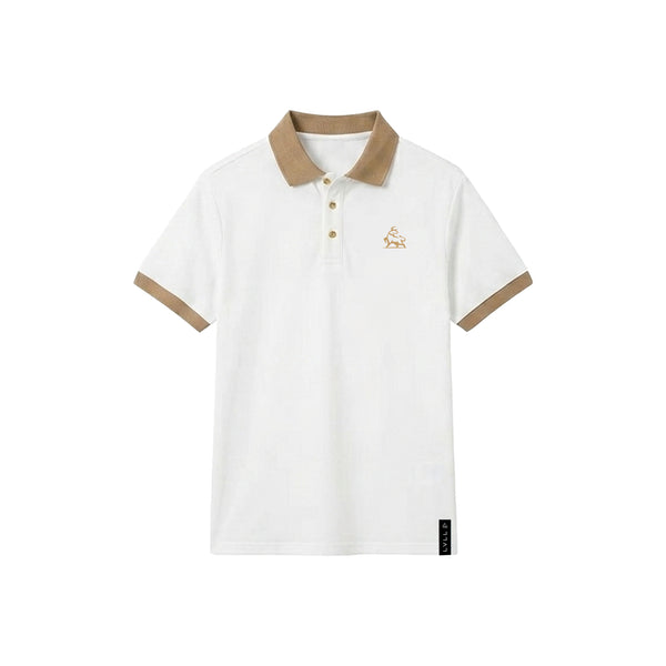 Ivory Roast White Polo Shirt