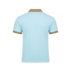 苔藓摩卡浅蓝色 Polo 衫