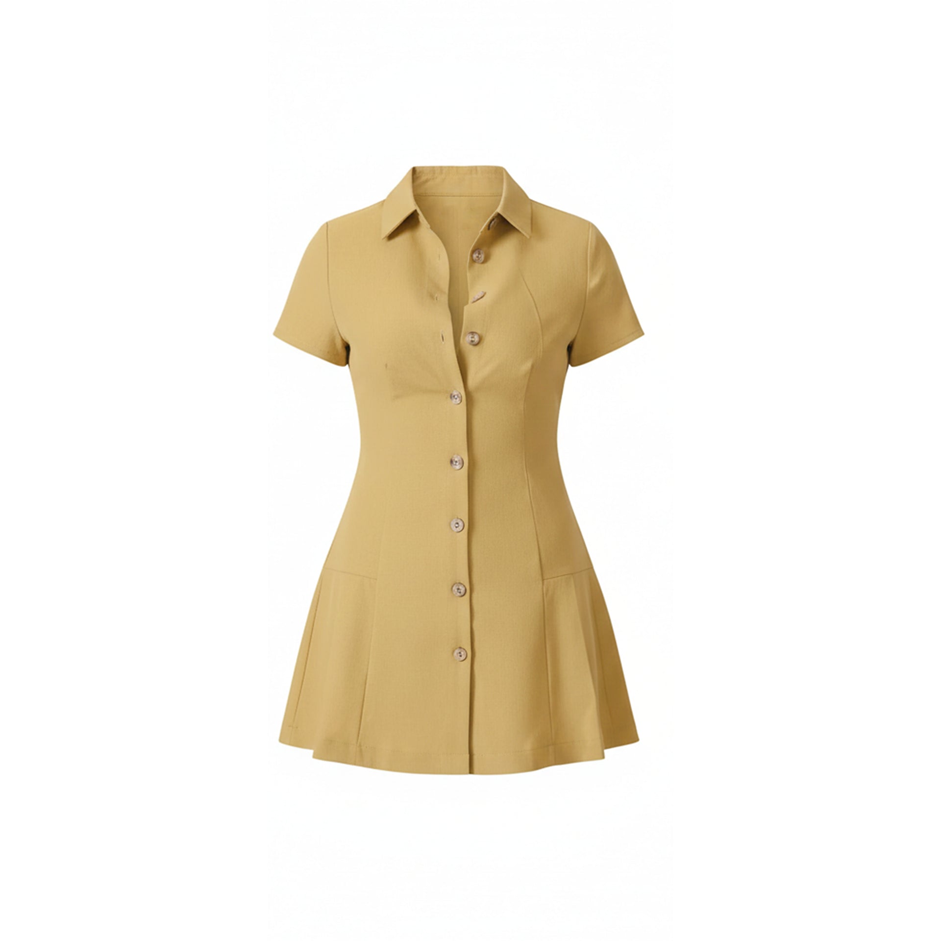 The Urban Oasis Golden Mustard Dress | The LVLL The Urban Oasis Golden Mustard Dress | The LVLL