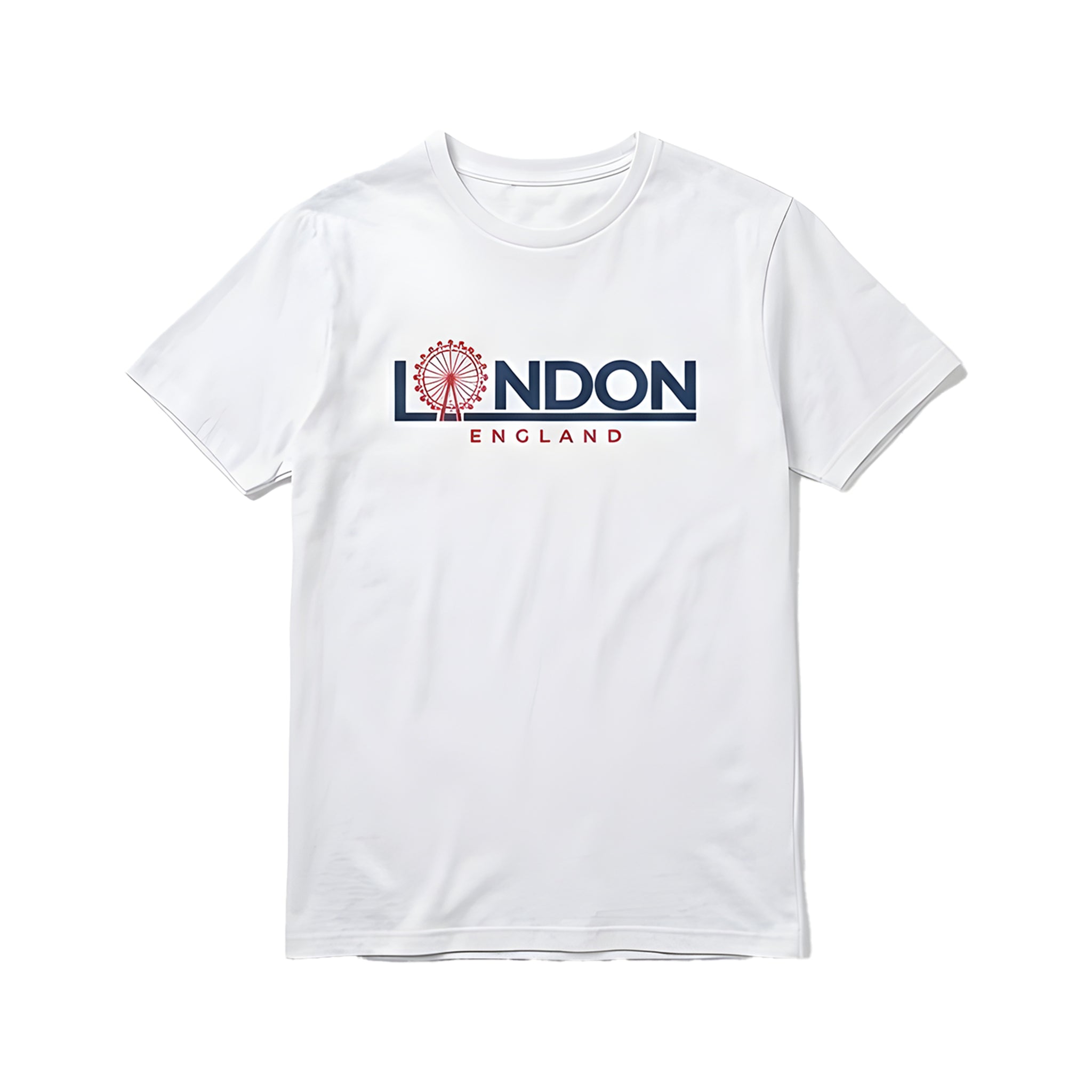Camiseta blanca Vista de Londres