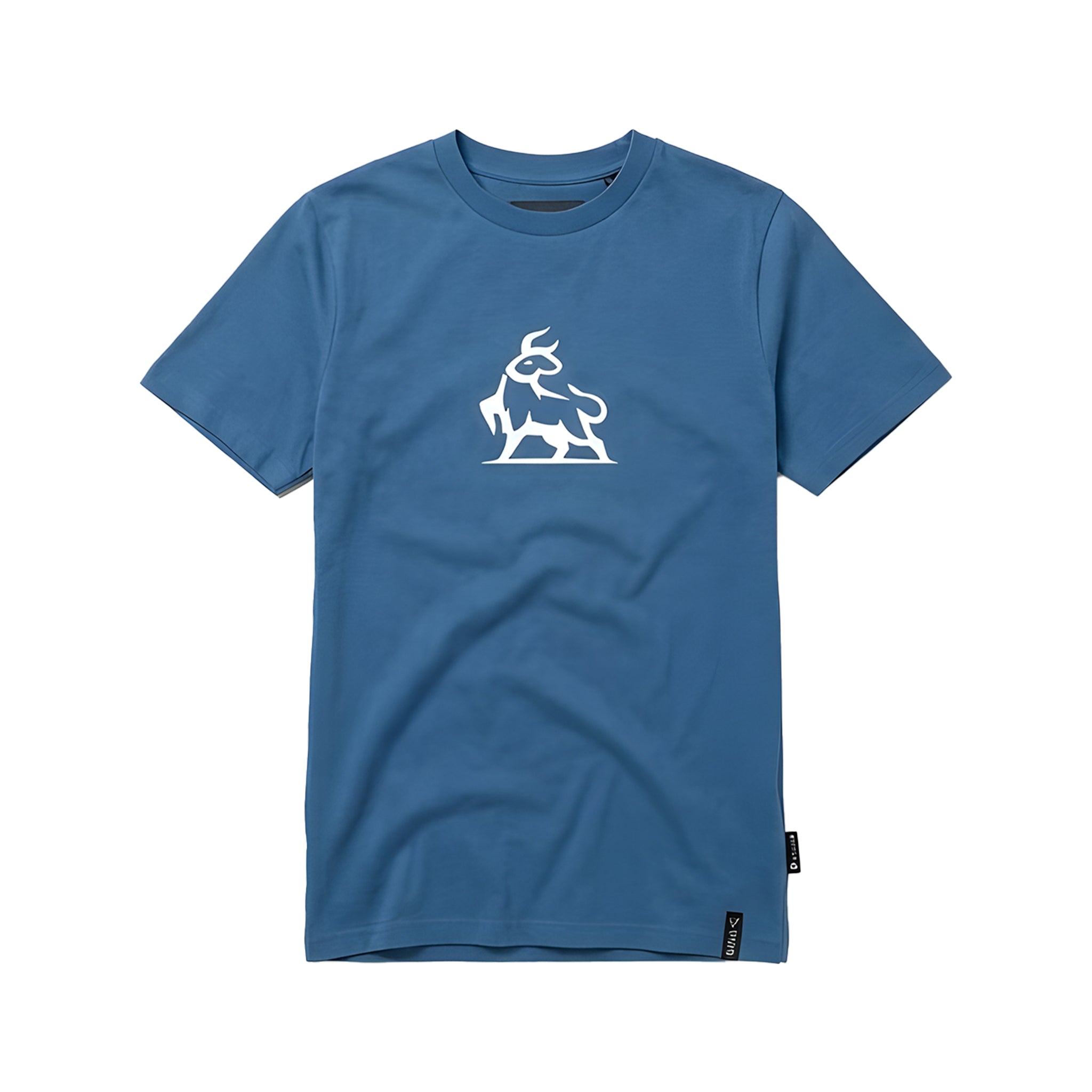 Camiseta azul toro zafiro