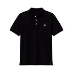 Noir Frame Jet Black Polo Shirt