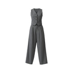 Signature Charcoal Waistcoat and Trouser Set
