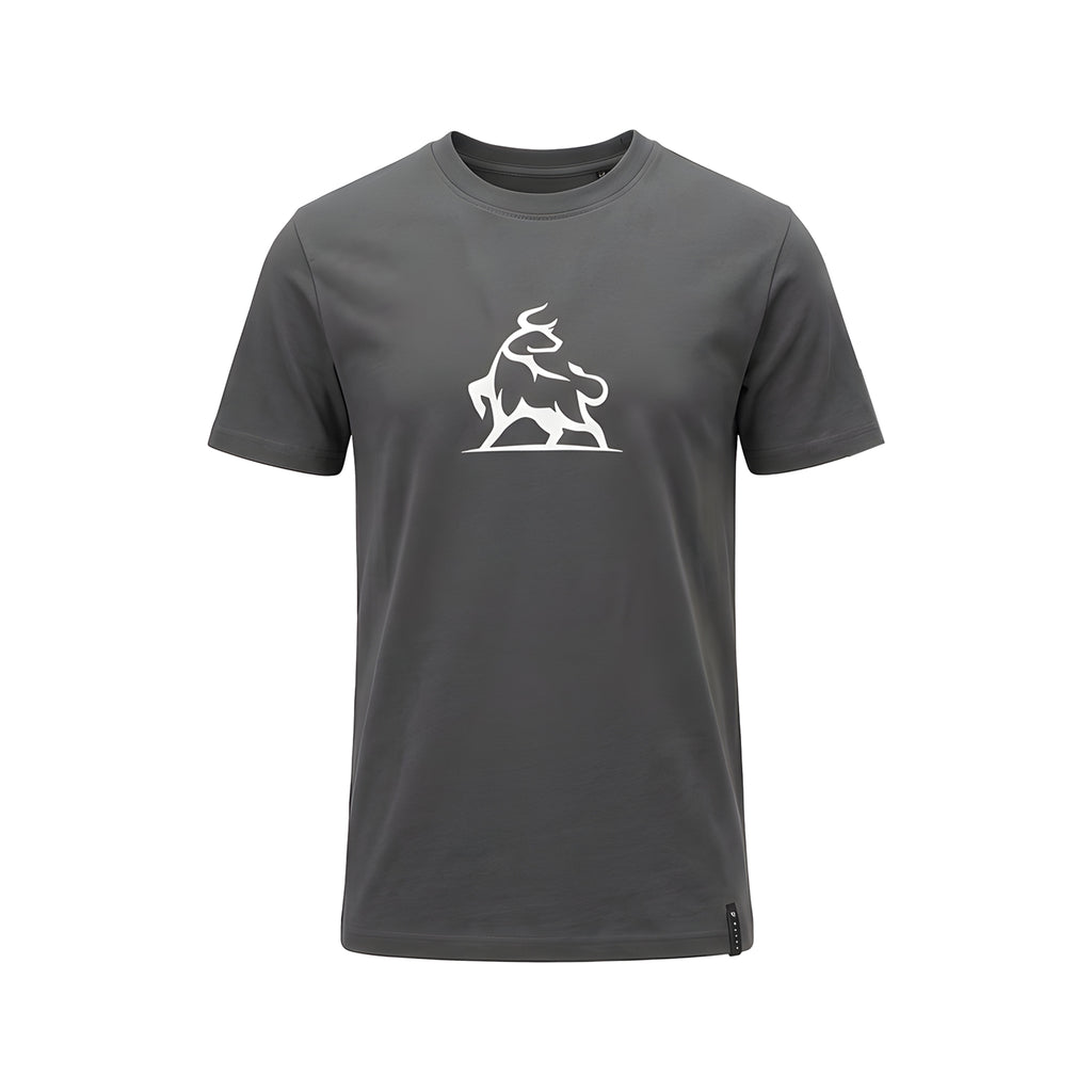 Camiseta gris Ash Bull