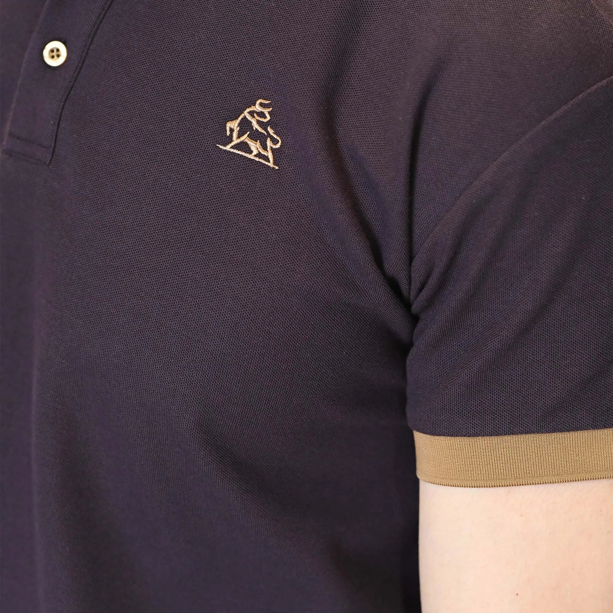 Plum Moca Dark Purple Polo Shirt