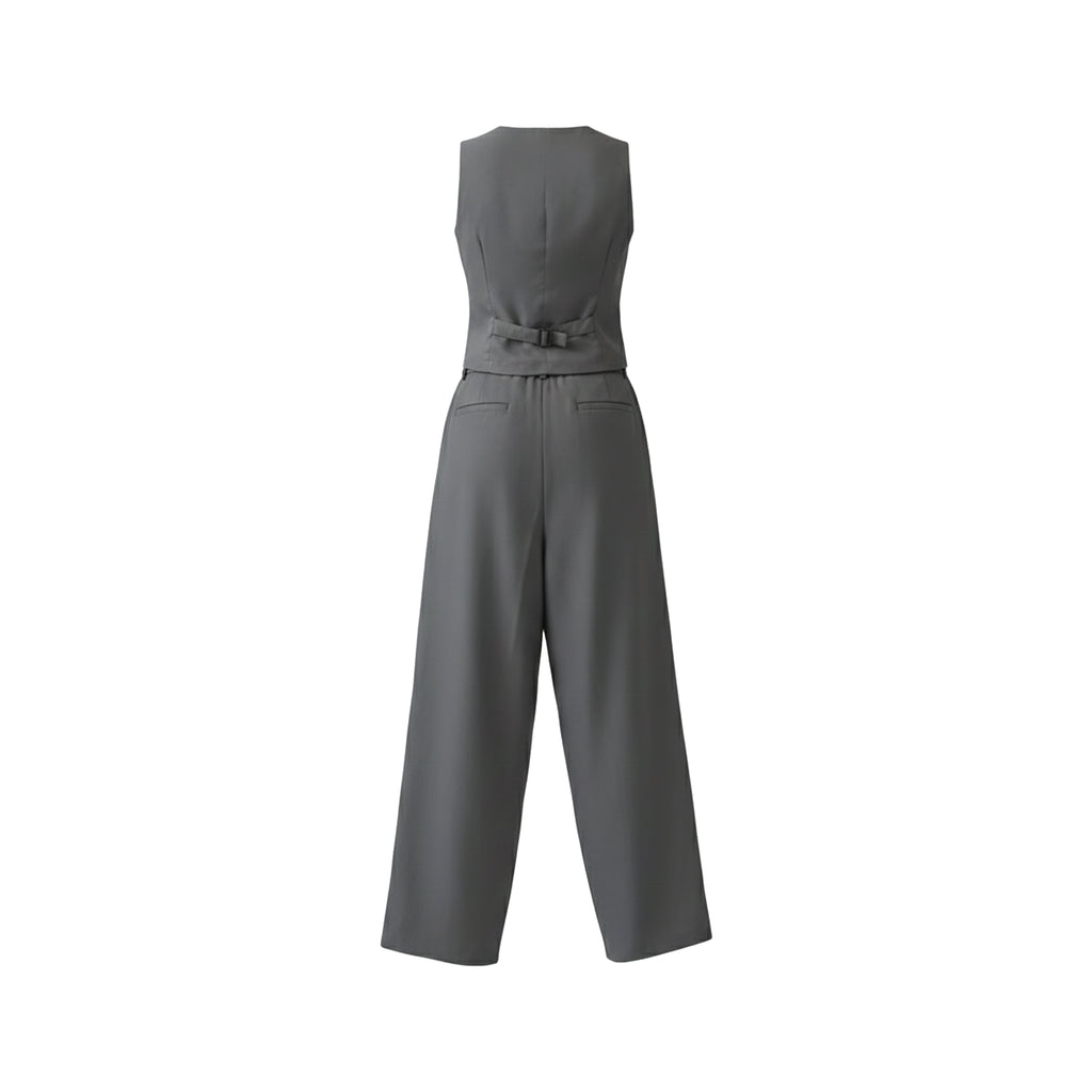 Signature Charcoal Waistcoat and Trouser Set