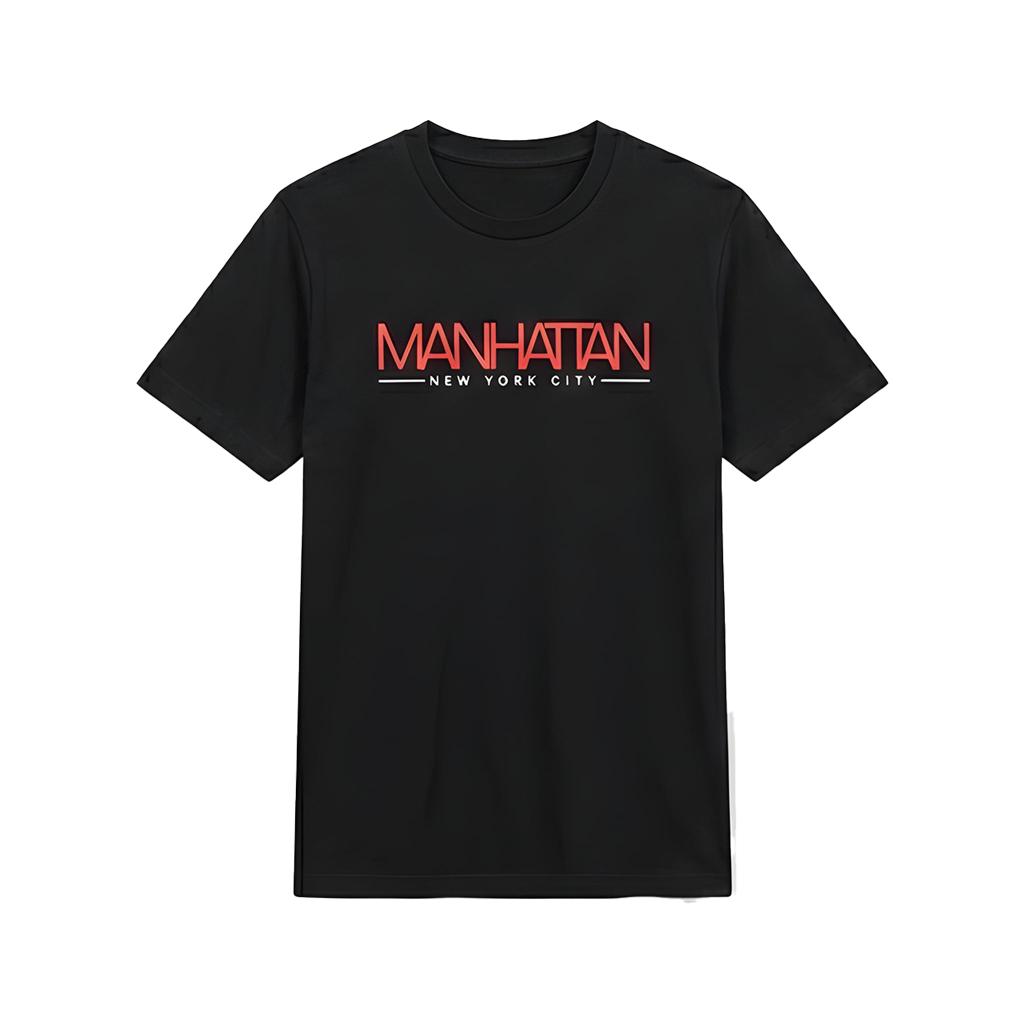 Camiseta negra de Midnight Manhattan