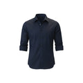 Camisa de vestir azul marino True Depth