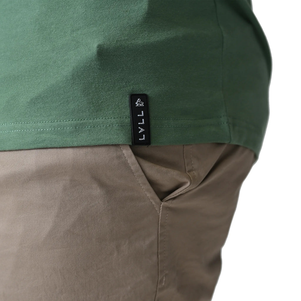 Minimal Moss Green T-Shirt