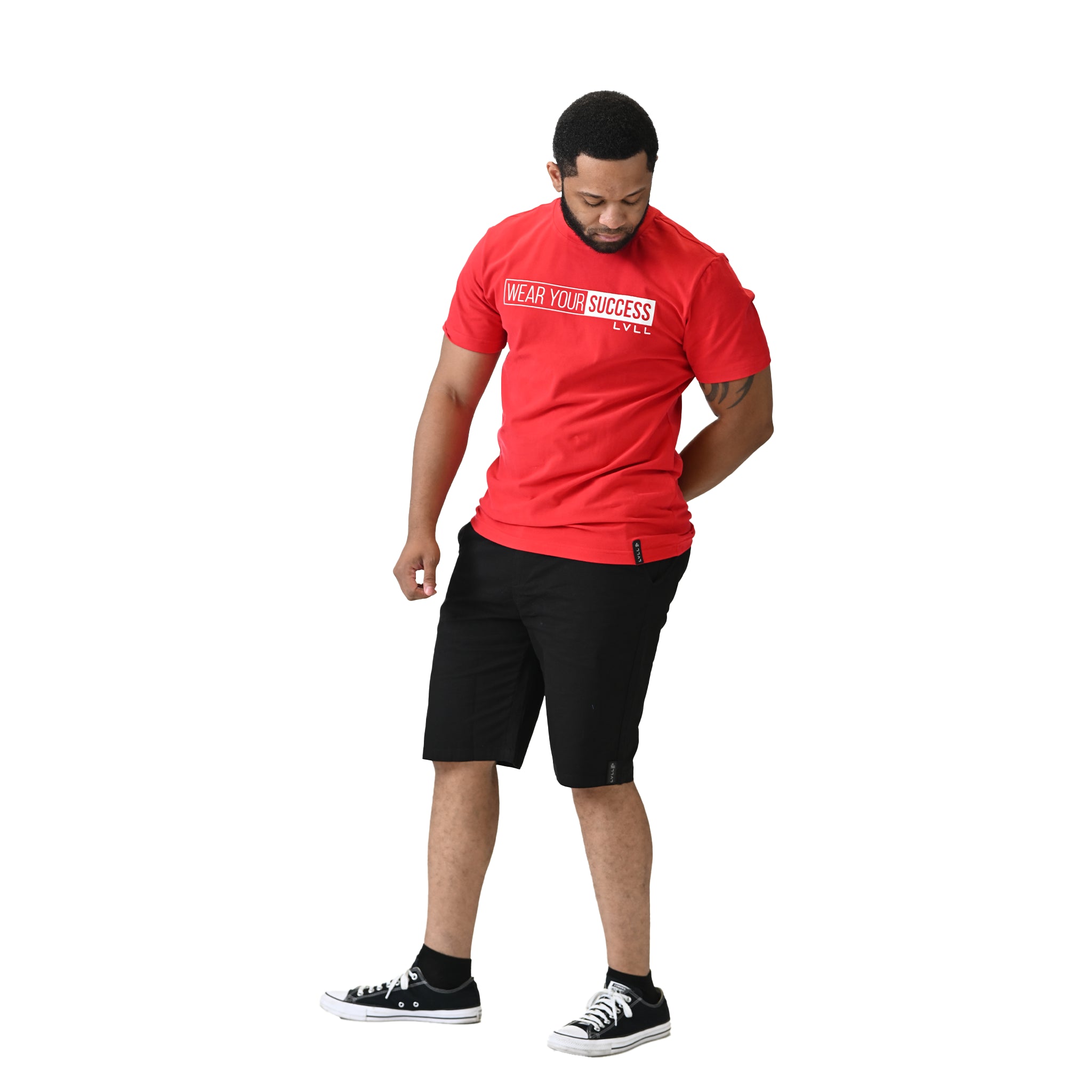 Camiseta roja Proof of Hustle