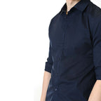 True Depth Navy Blue Dress Shirt