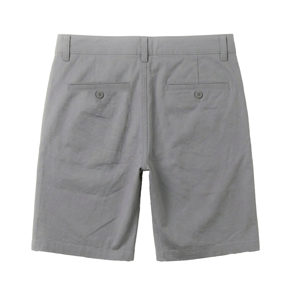Pantalones cortos de vestir gris carbón flexible