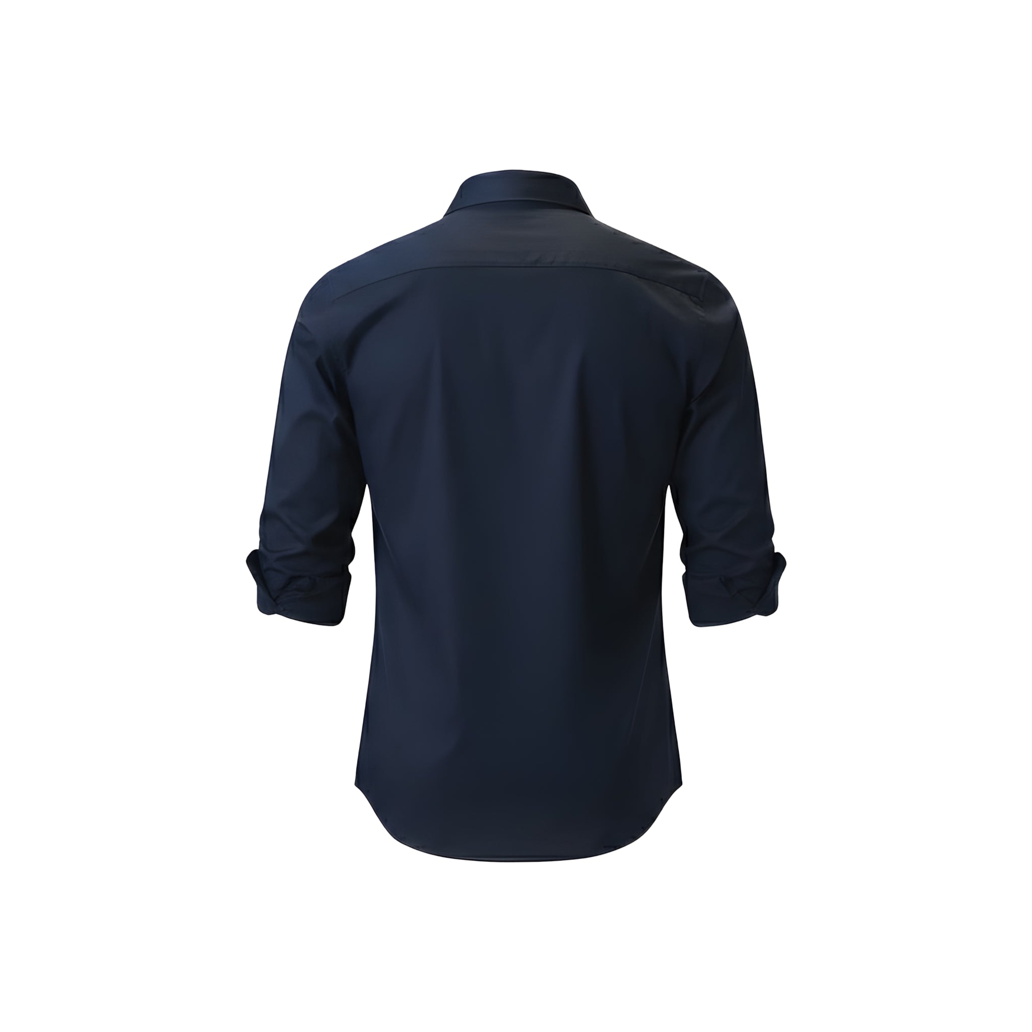 True Depth Navy Blue Dress Shirt