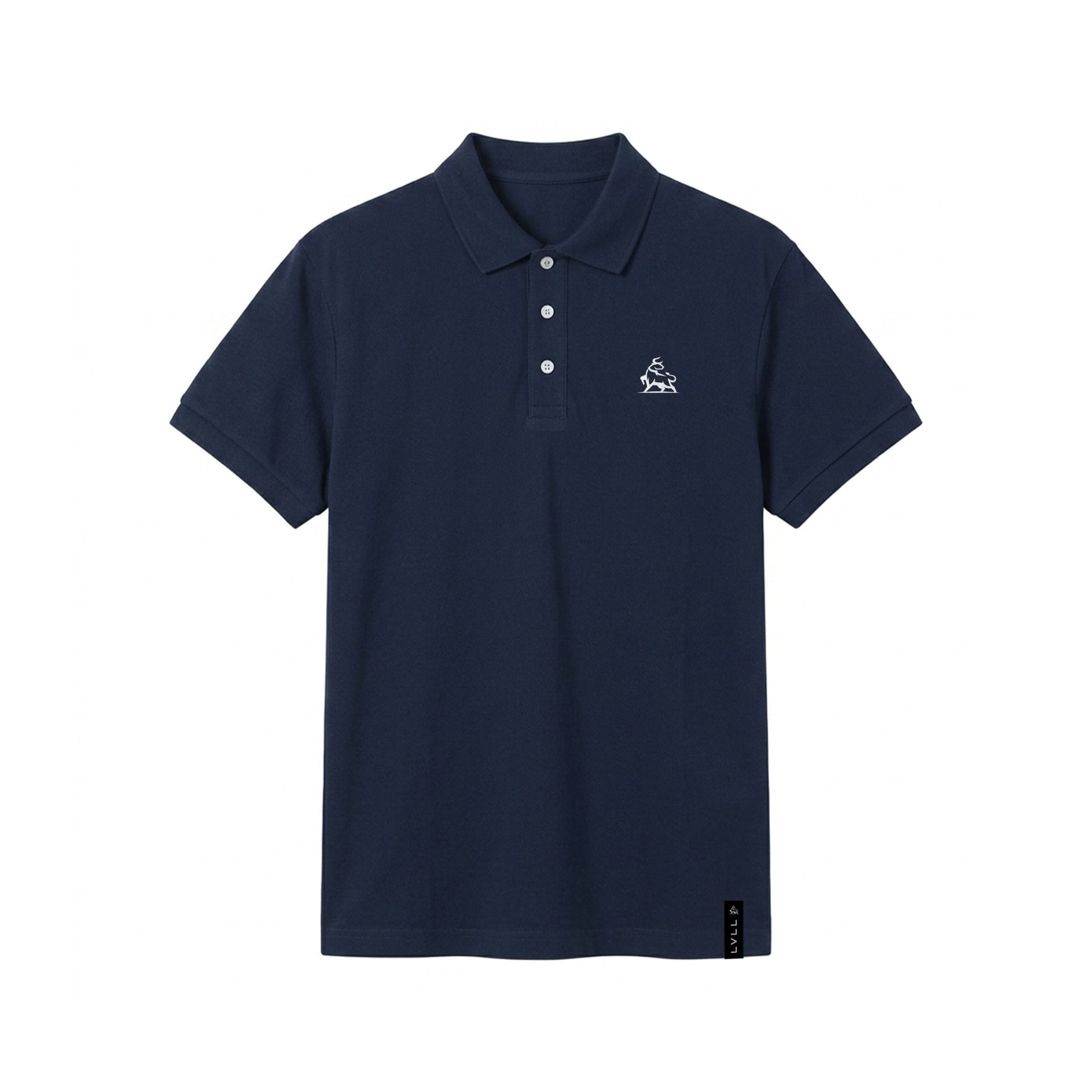 海洋黄昏海军蓝 Polo 衫