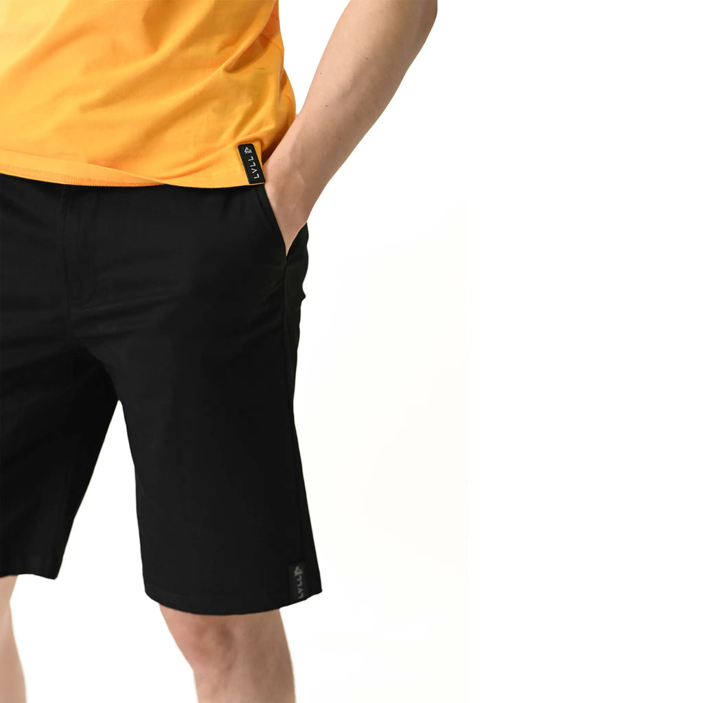 Raven Move Black Dress Shorts