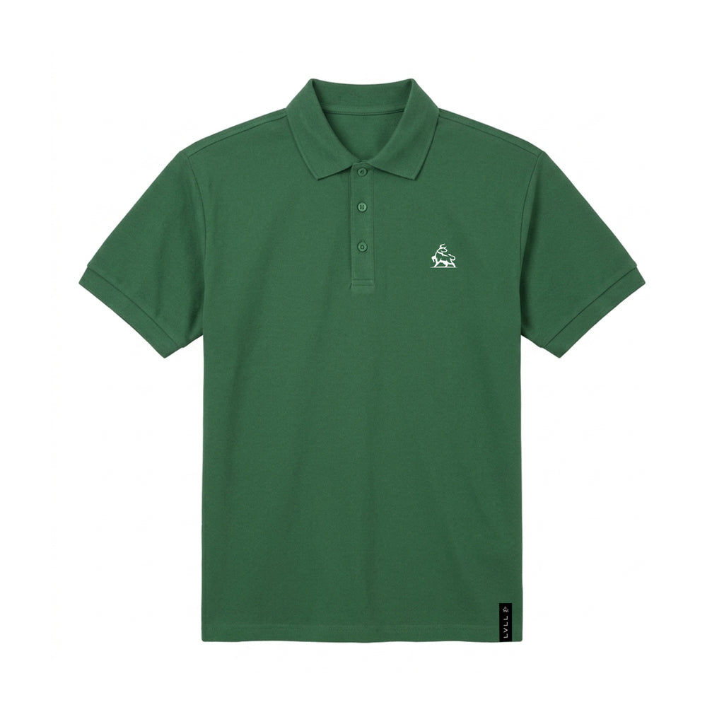 森林深绿色 Polo 衫