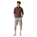 Garnet Line Maroon Dress Shirt