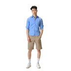 Azure Press Dodger Blue Dress Shirt