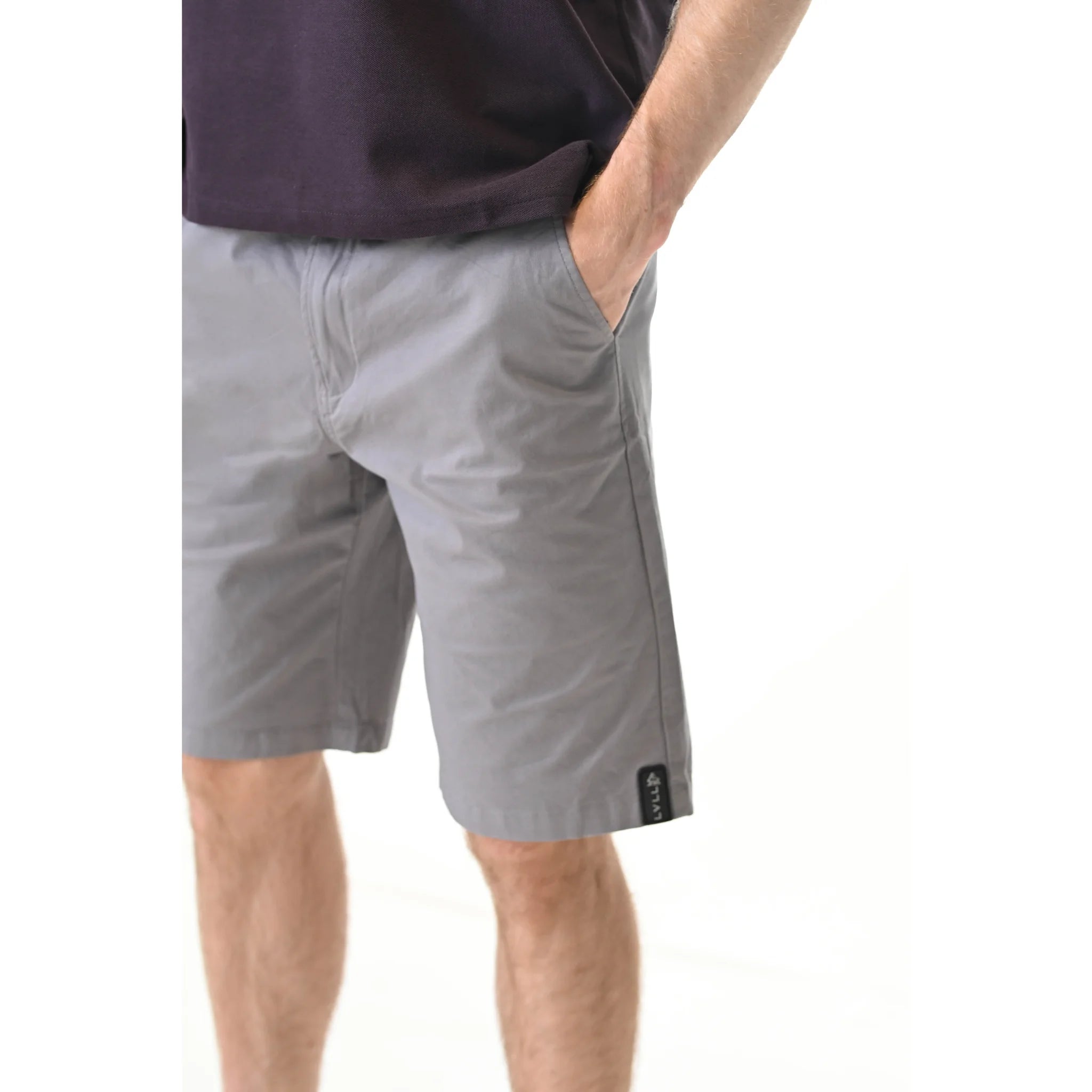 Charcoal Flex Grey Dress Shorts