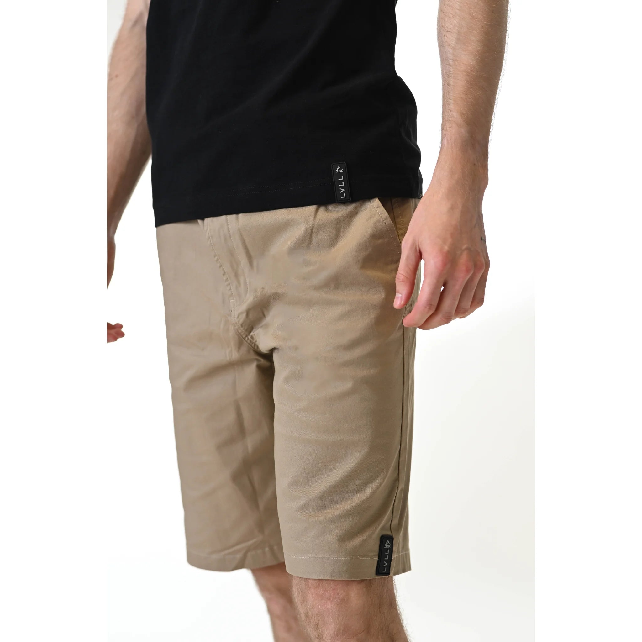 Desert Walk Beige Dress Shorts
