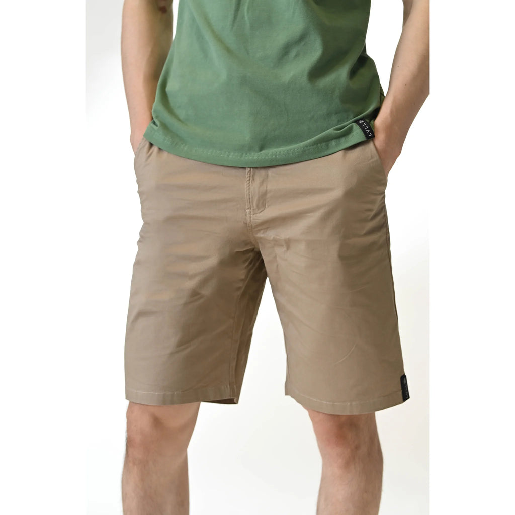 Desert Walk Beige Dress Shorts