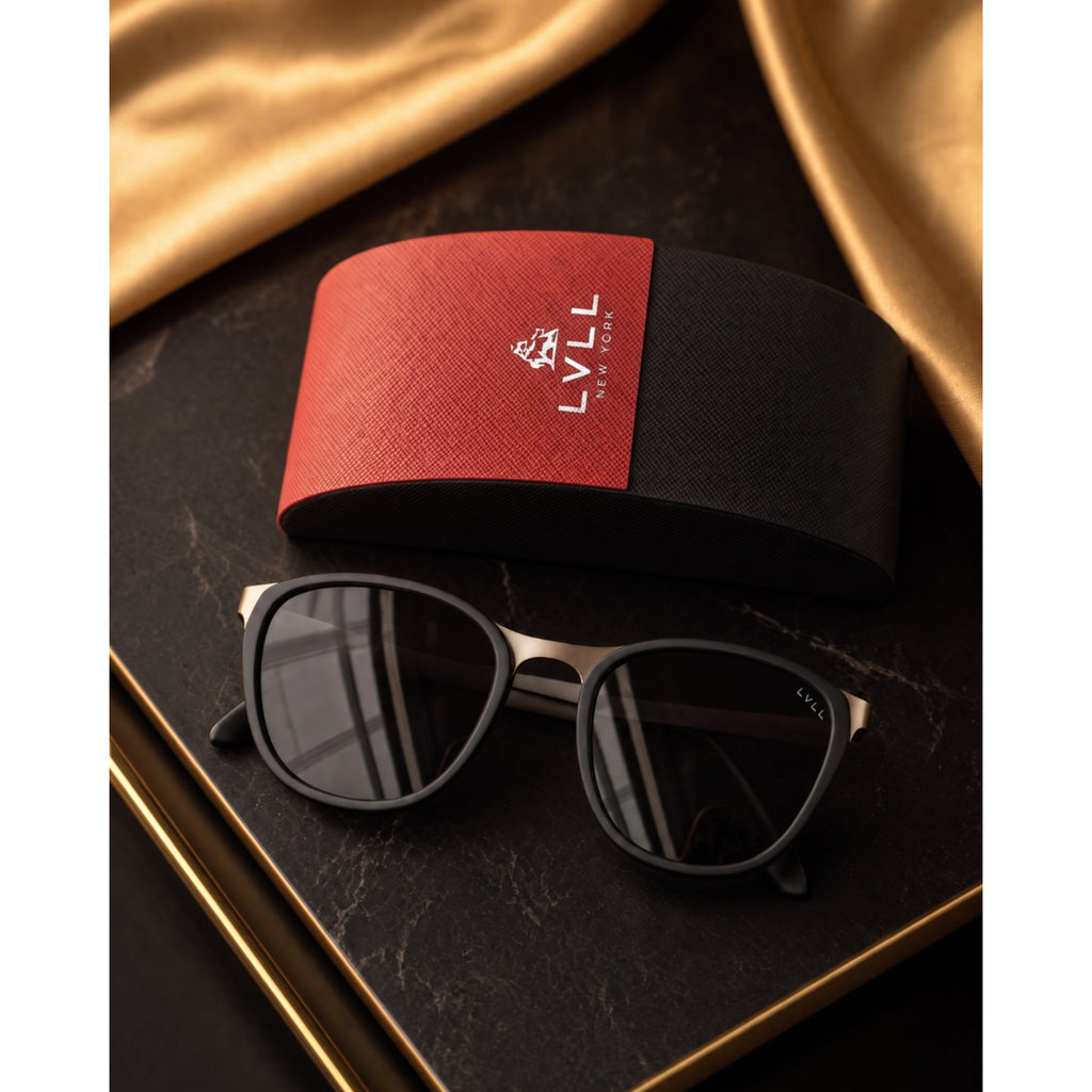 Gilded Eclipse Sunglasses