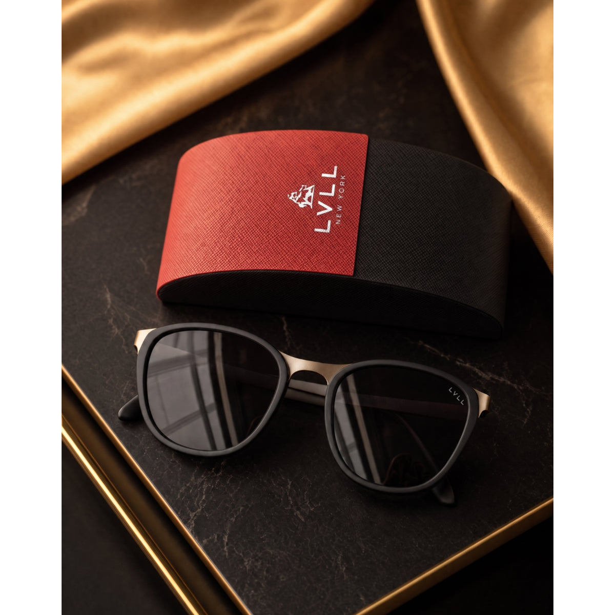 Gilded Eclipse Sunglasses