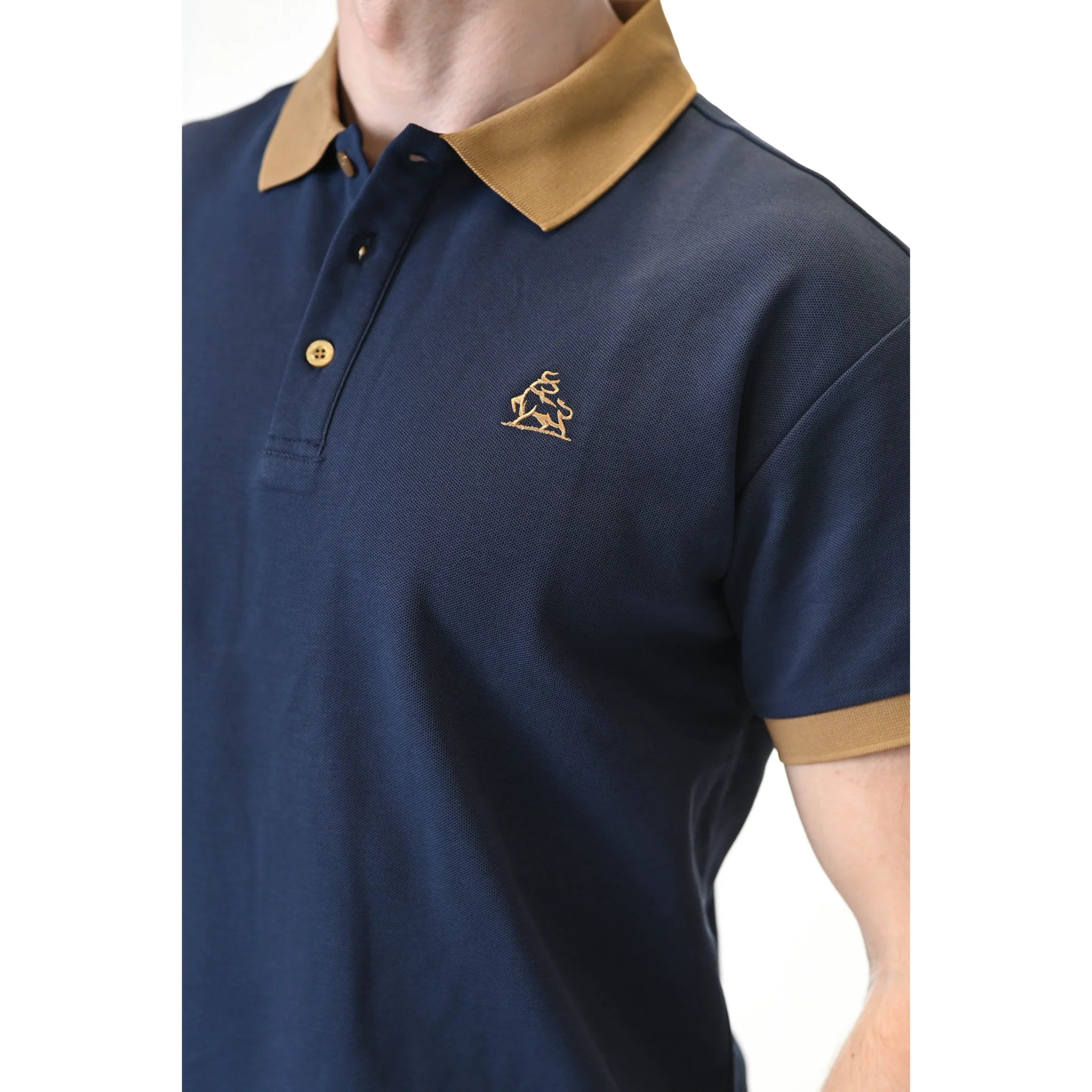 Midnight Brew Blue Polo Shirt