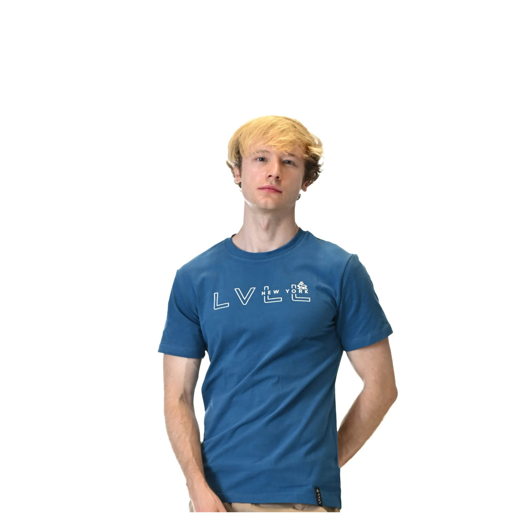 Nautical Edgy Blue T-Shirt