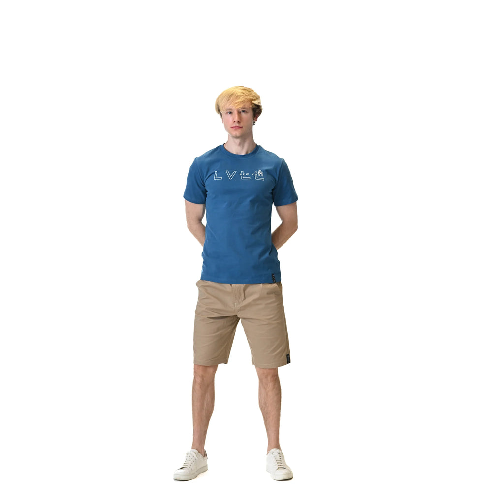 Nautical Edgy Blue T-Shirt