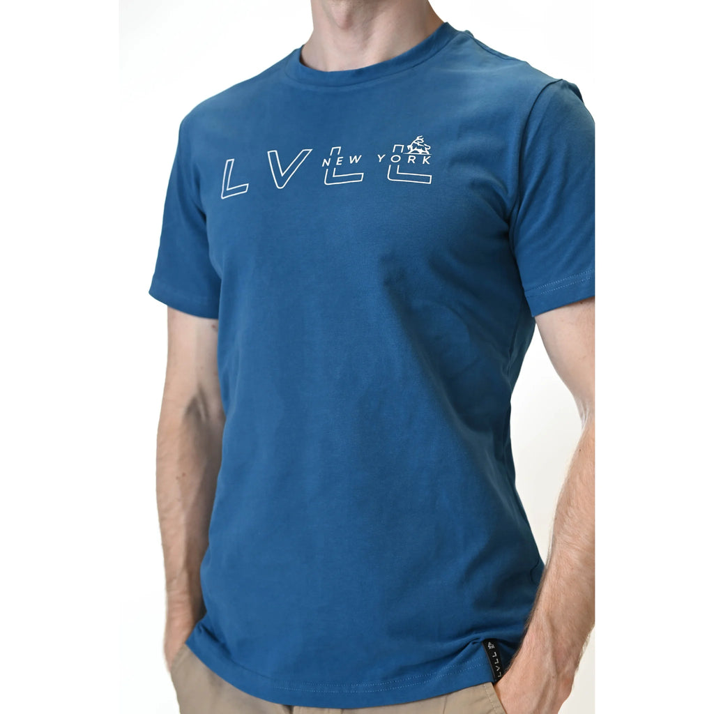 Nautical Edgy Blue T-Shirt