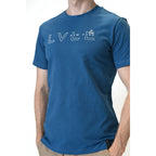 Nautical Edgy Blue T-Shirt