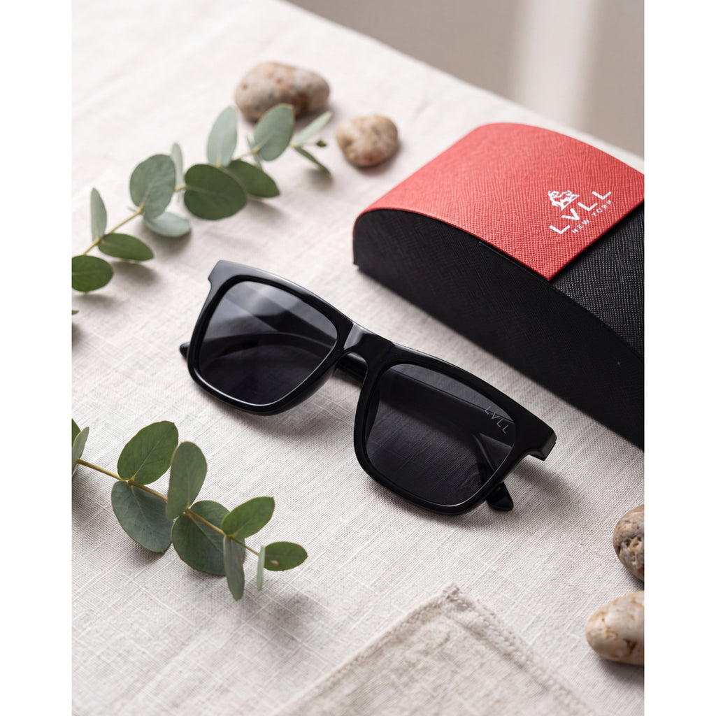 Obsidian Edge Black Sunglasses