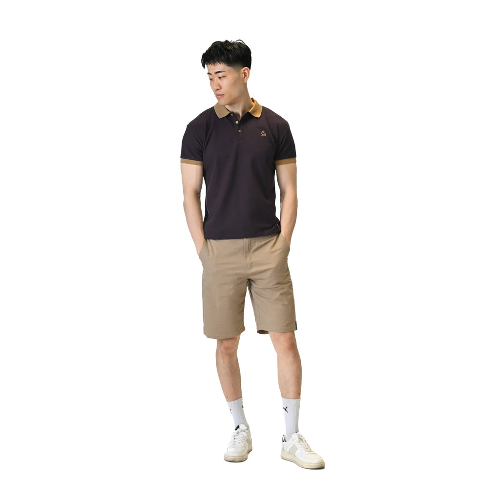 Plum Moca Dark Purple Polo Shirt