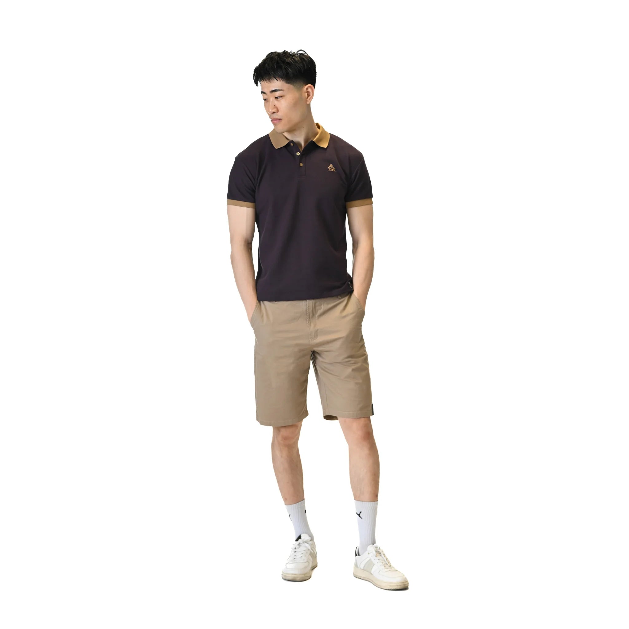 Plum Moca Dark Purple Polo Shirt