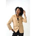 Gracelyn Relaxed Warm Sand Blazer