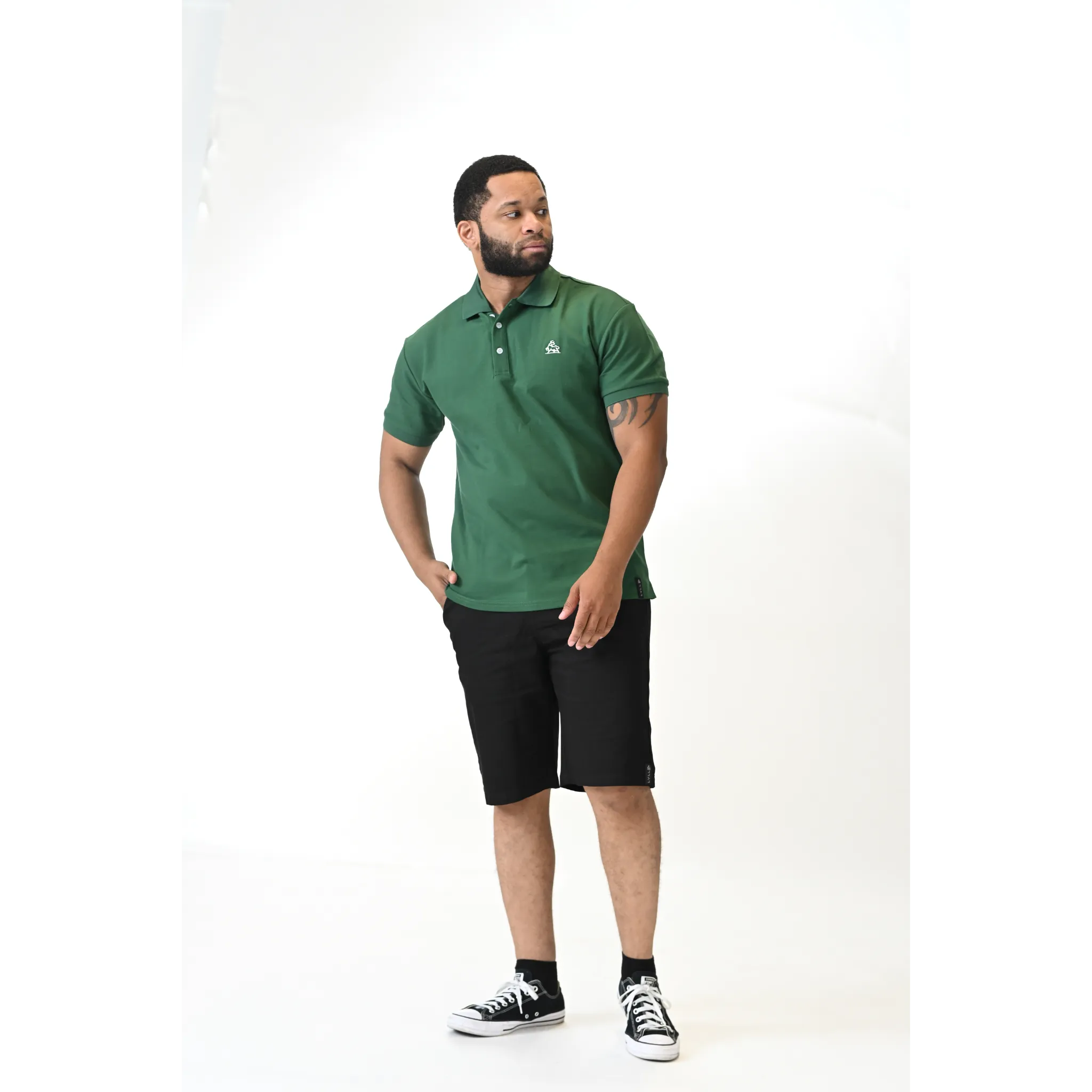 Forest Deep Green Polo Shirt