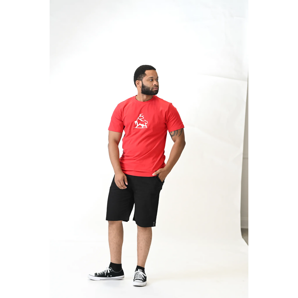 Blaze Bull Red T-Shirt