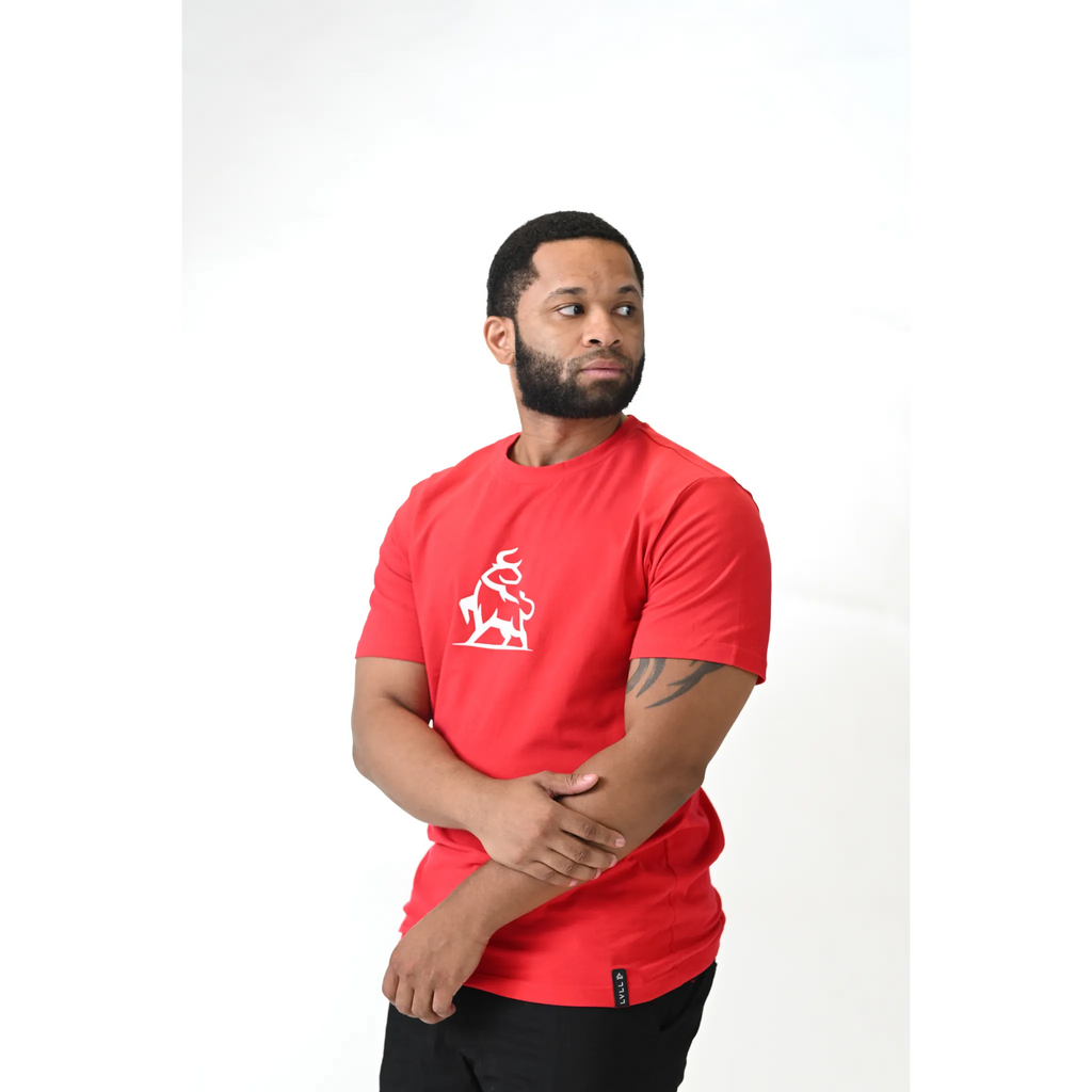 Blaze Bull Red T-Shirt