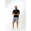 Noir Frame Jet Black Polo Shirt