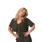 Bossbelle Deep Emerald Power Jumpsuit