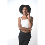 Opale Blanche White Hourglass Corset Top