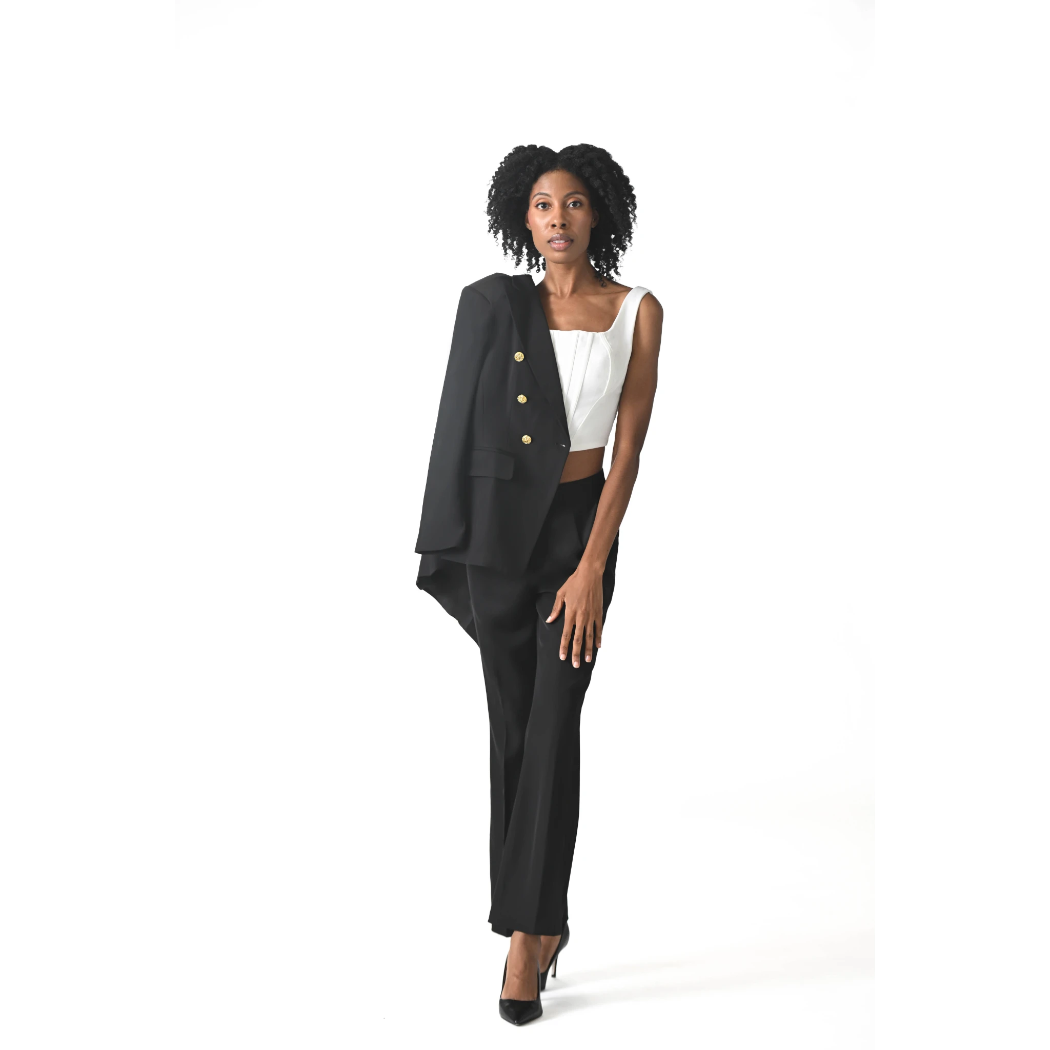 Opale Blanche White Hourglass Corset Top